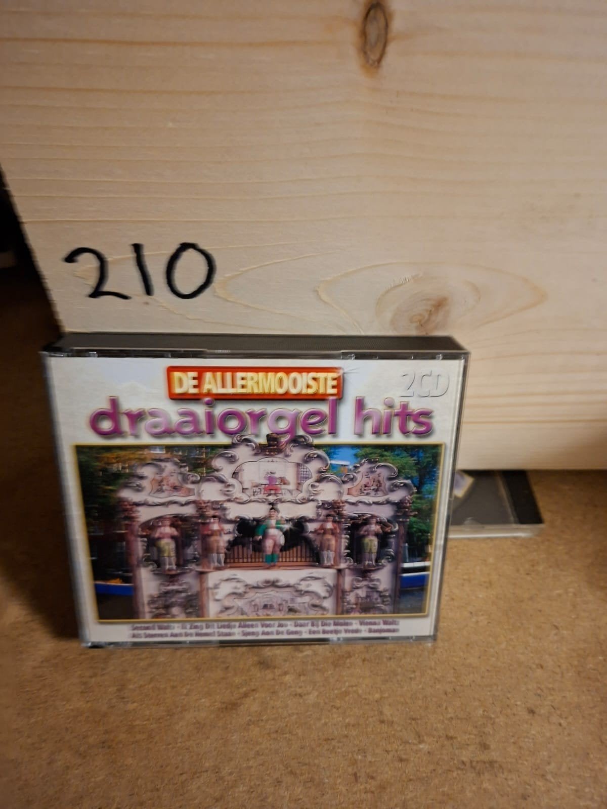 De Allermooiste Draaiorgel Hits 2CD - Klassieke Draaiorgelm, Ophalen of Verzenden, Gebruikt, Verzamelalbum, Inclusief doosje