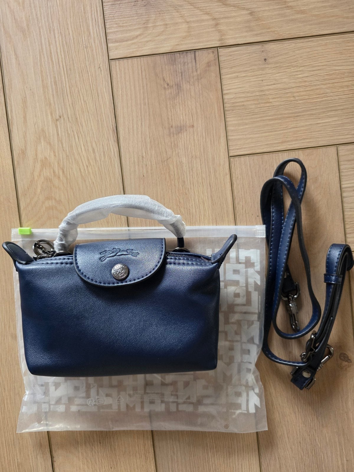 Longchamp le pliage Xtra, Sieraden, Tassen en Uiterlijk, Tassen | Damestassen, Ophalen of Verzenden, Nieuw, Blauw, Handtas