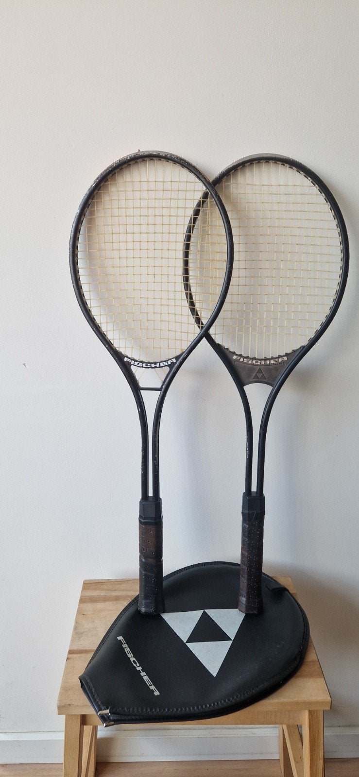 Vintege Fischer tennisrackets, Sport en Fitness, Overige merken, Gebruikt, L4, Ophalen of Verzenden