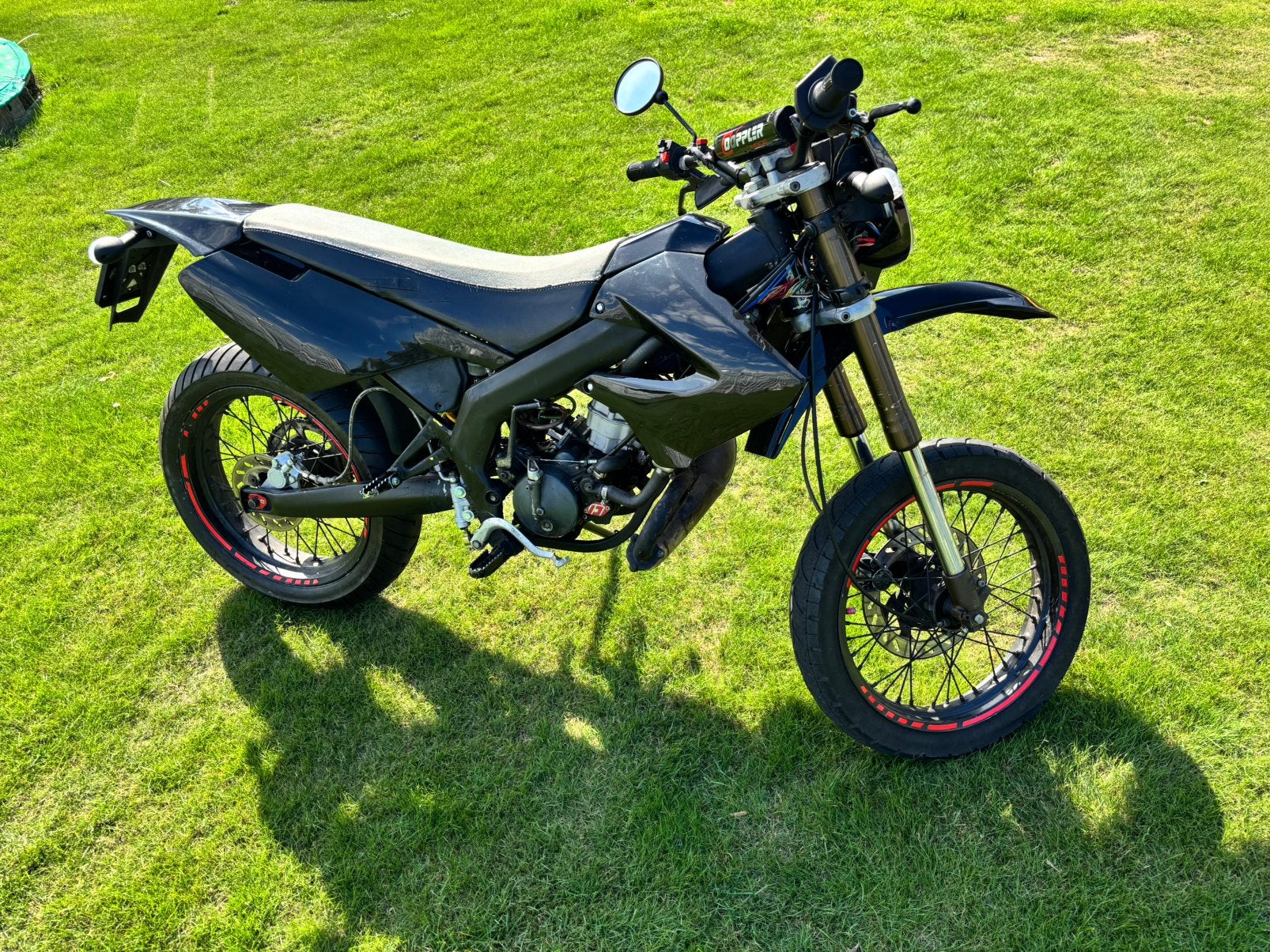Derbi senda usd pro, Ophalen, 6 versnellingen, Gebruikt, 50 cc