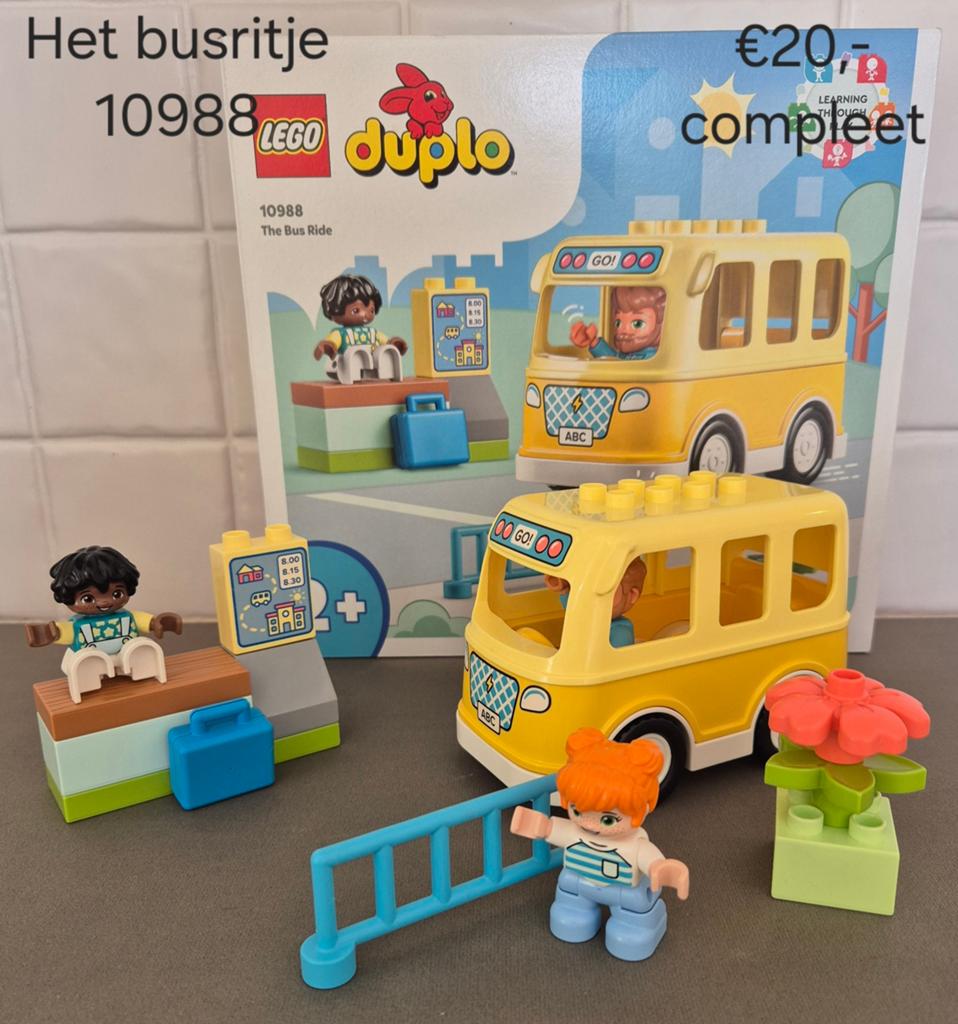 Diverse DUPLO, Ophalen of Verzenden, Zo goed als nieuw, Duplo, Meerdere sets