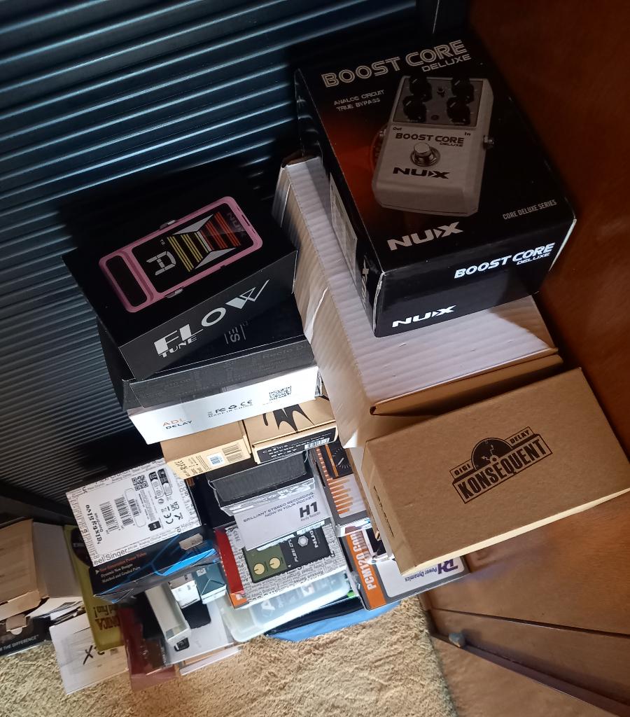 Gitaarpedals diversen, Nux, Delay of Echo, Nieuw, Ophalen of Verzenden