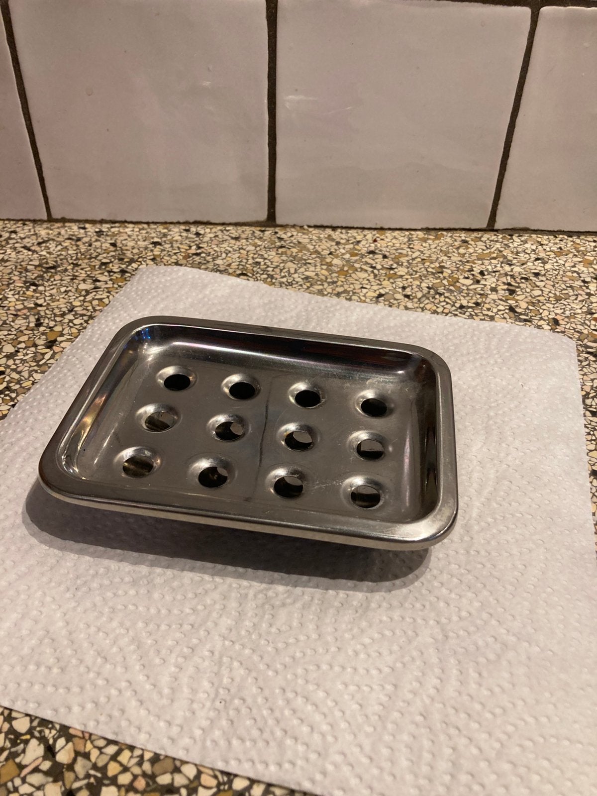 Metalen zeepbakje, Ophalen of Verzenden