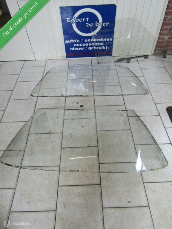 raam ruit ramen set Opel Commodore B Coupe bj '73 t/m '77, Auto-onderdelen, Gebruikt, Opel, Ophalen of Verzenden, Opel