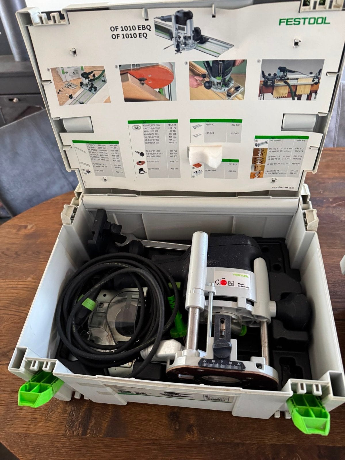 Festool Bovenfrees OF 1010 EBQ in Systainer, Ophalen, Zo goed als nieuw, Bovenfrees, Festool