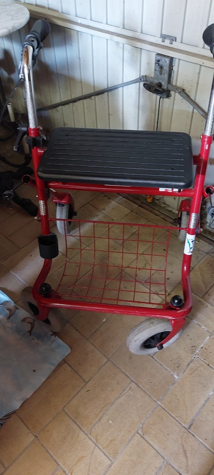 gebruikte inklapbare  rollator, Diversen, Rollators, Ophalen, Gebruikt