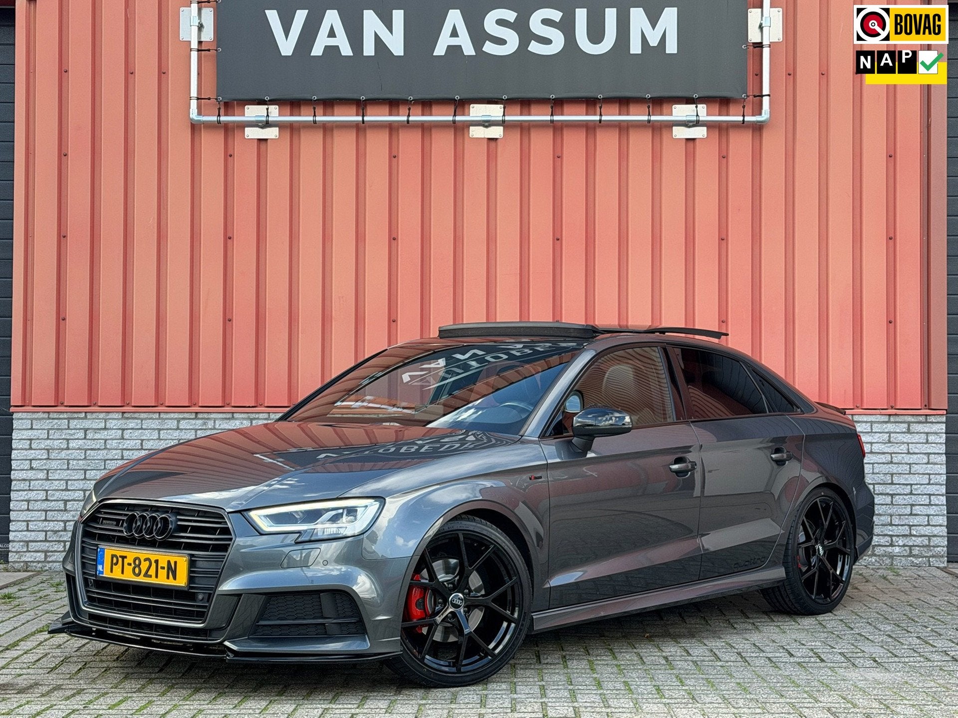 Audi A3 Limousine 2.0 TFSI quattro 3x S-Line Pano NAP Virtua, Auto's, Automaat, Gebruikt, 1984 cc, Origineel Nederlands