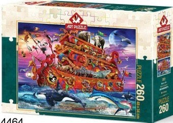 Art Puzzle - Noah’s Ark - 260XL stukjes, Ophalen of Verzenden, Minder dan 500 stukjes, Nieuw, Legpuzzel