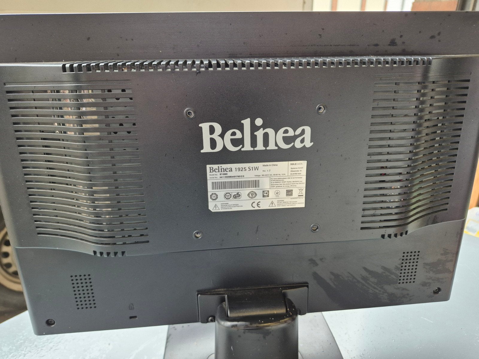 Belinea 1925 S1W monitor - 19 inch, Ophalen, Belinea, Gebruikt, Onbekend