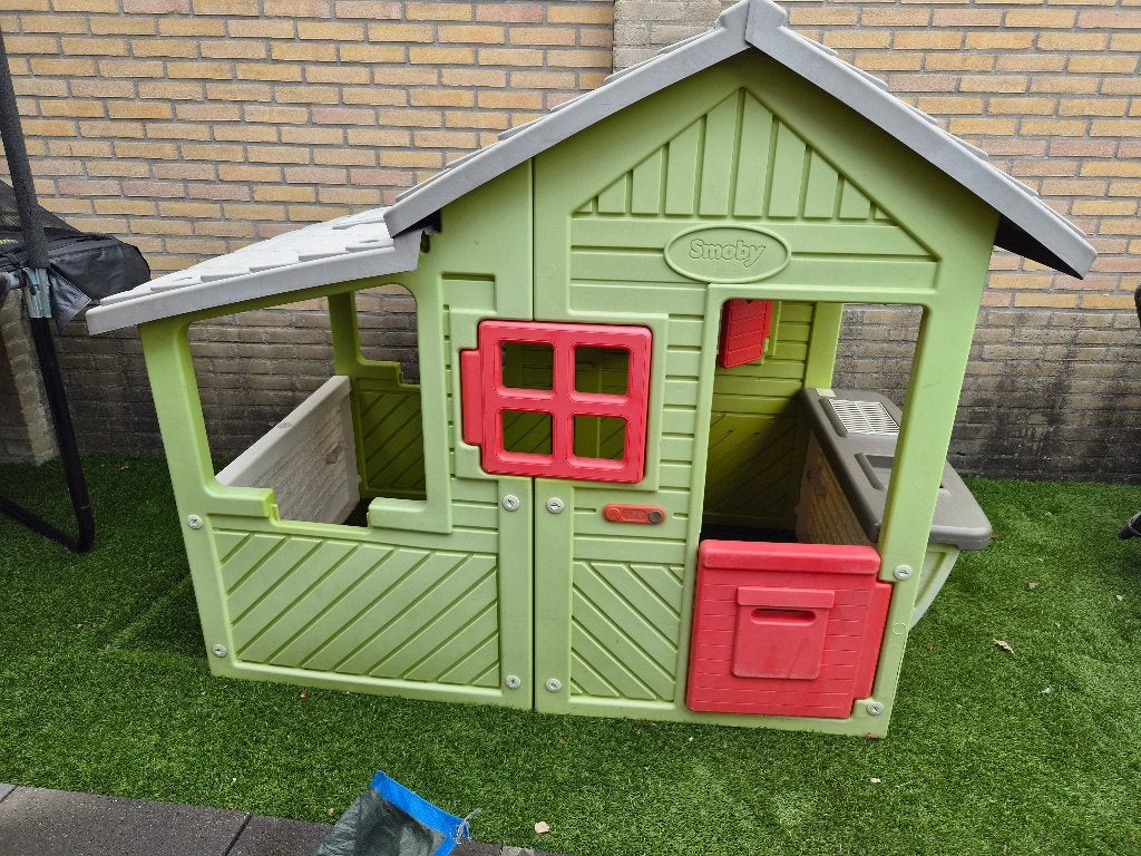 Smoby speelhuis, Ophalen, Gebruikt, Kunststof