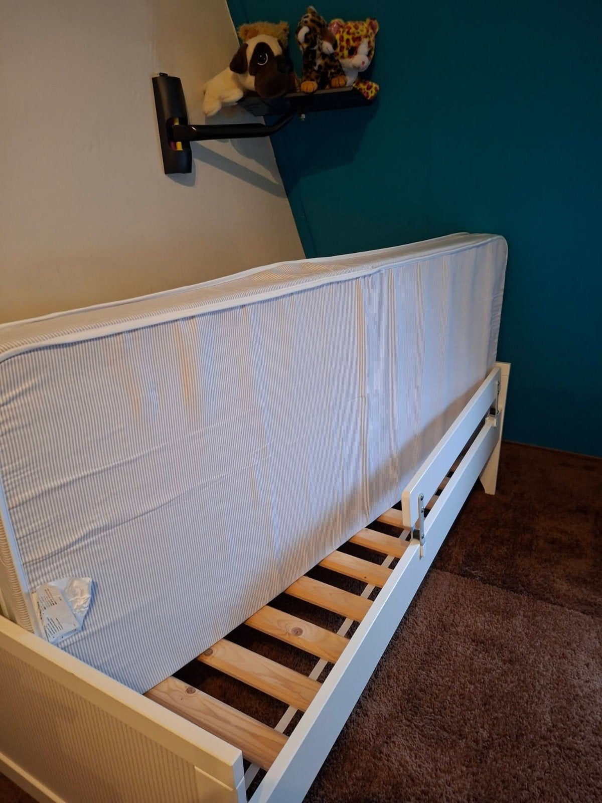 Ikea peuterbed., Ophalen, Gebruikt, 140 tot 160 cm, 70 tot 85 cm