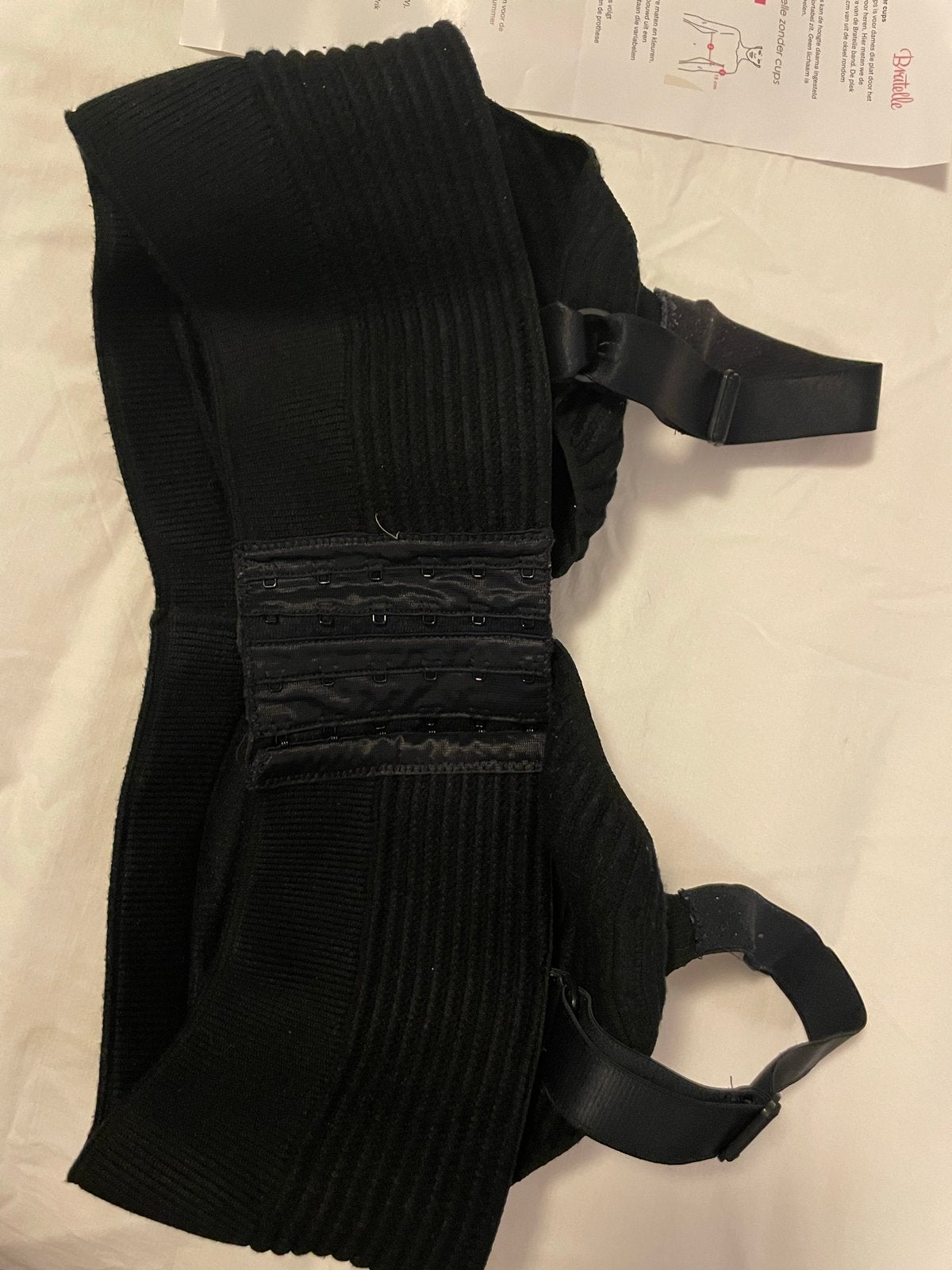 Bratelle compressie BH 85B voor borstkanker nazorg, Ophalen of Verzenden, Zwart, BH