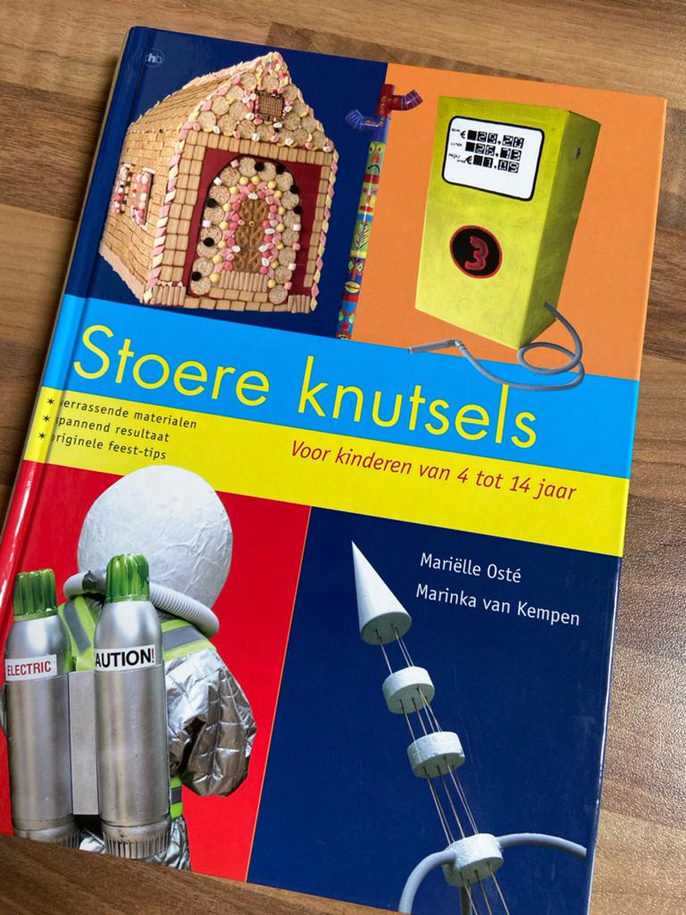 Stoere knutsels - Knutselboek voor kinderen (4-14 jaar), Ophalen of Verzenden, Nieuw, Overige onderwerpen