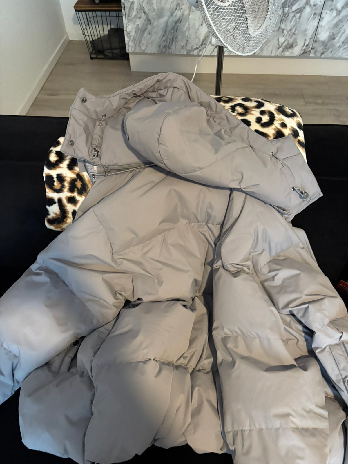 Daily paper jas, Kleding | Dames, Ophalen, Zo goed als nieuw, Maat 34 (XS) of kleiner, Zwart