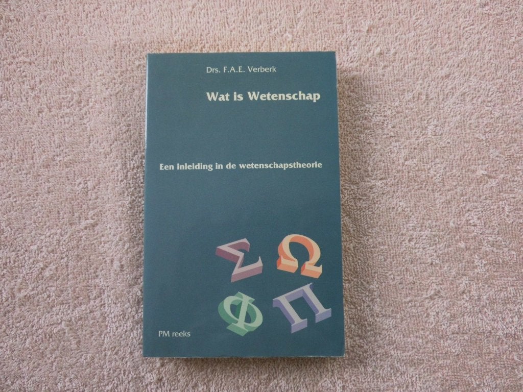 Wat is Wetenschap - Drs. F.A.E. Verberk, Overige wetenschappen, Zo goed als nieuw, Drs. F.A.E. Verberk, Ophalen of Verzenden