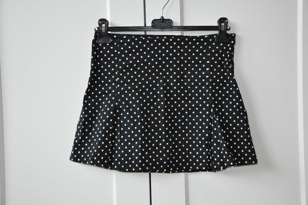 rok 34, xs, skirt xs, 34, mexx, dameskleding xs,polkadot rok, Mexx, Zwart, Nieuw, Ophalen of Verzenden