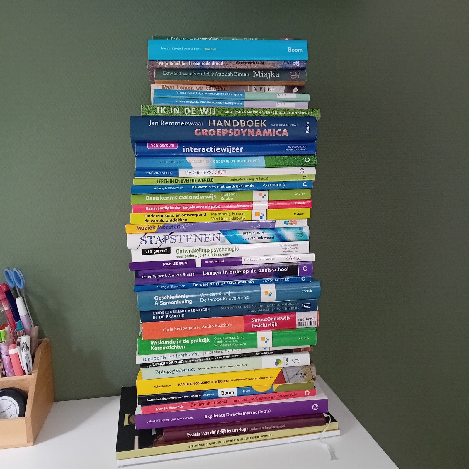 PABO 1 & 2 studieboeken Driestar Educatief, Ophalen of Verzenden, Alpha, Zo goed als nieuw, HBO