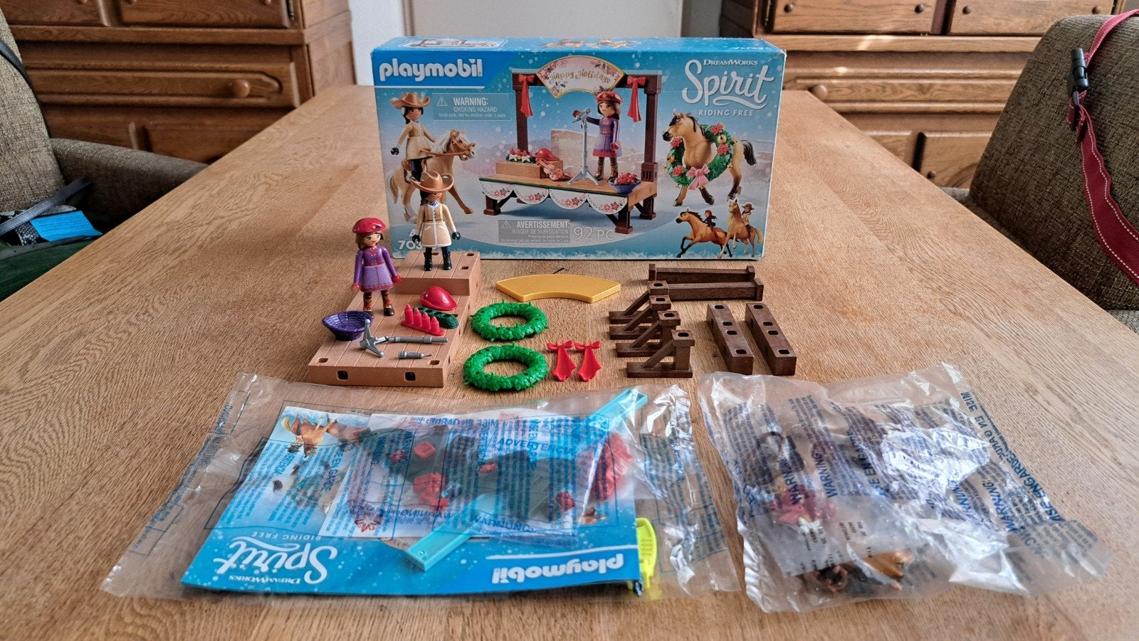 Playmobil Spirit Kerstmis concert 70396, Complete set, Overige typen, Nieuw, Ophalen of Verzenden