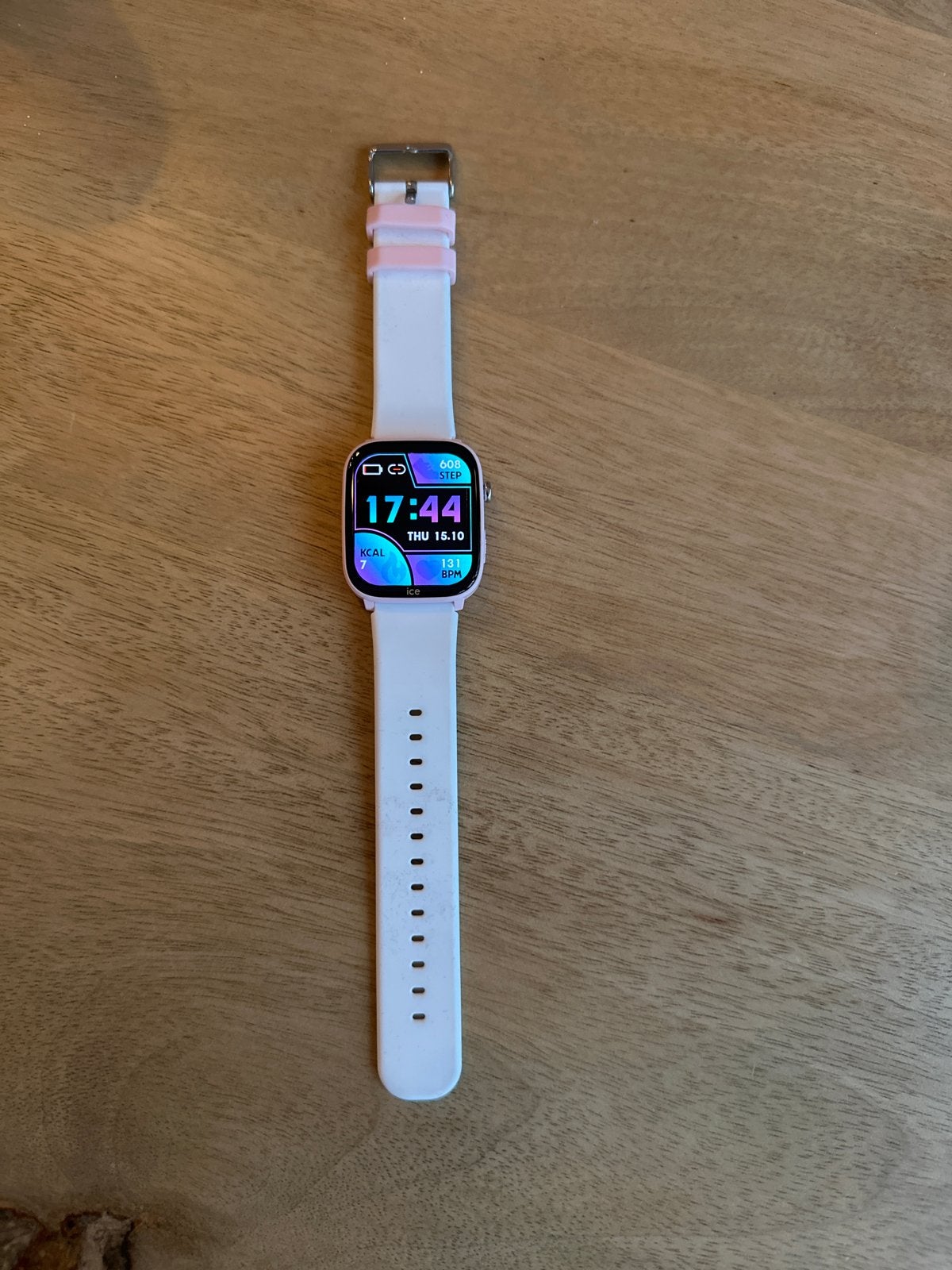 ICE-WATCH Smartwatch Junior 3.0 met Apple Find My 1.75'', Hartslag, Wit, IOS, Ophalen of Verzenden
