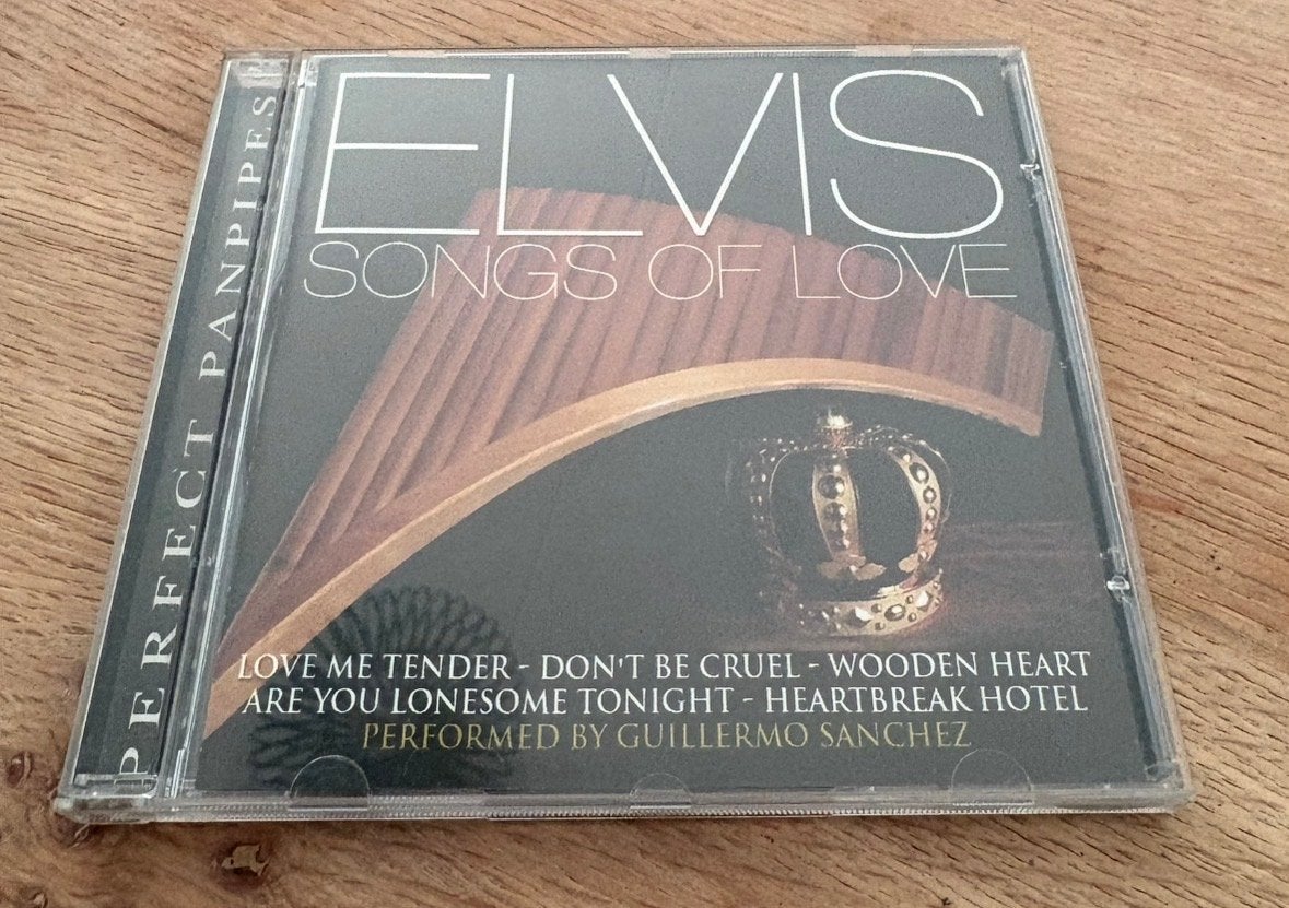 Guillermo Sanchez Elvis Songs of Love (elvis tribute), Ophalen of Verzenden, 2000 - 2009, Zo goed als nieuw