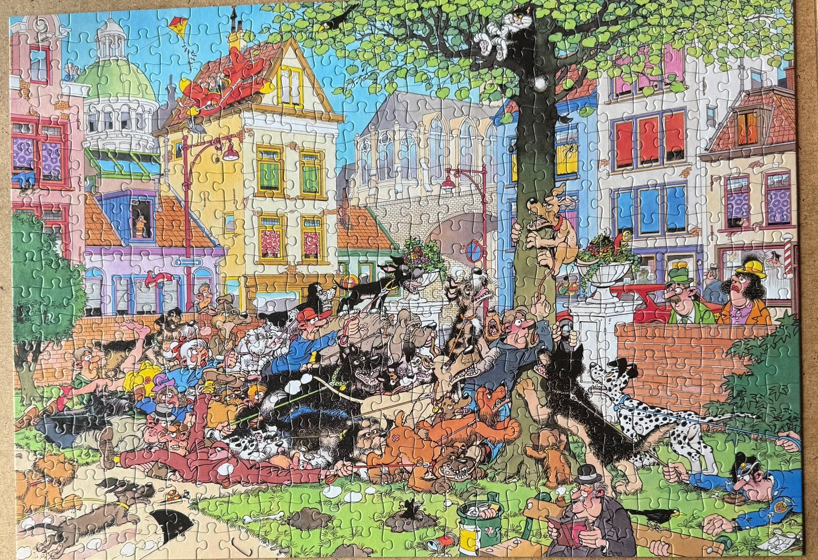 JVH 500 stukjes Vang de kat, Ophalen of Verzenden, 500 t/m 1500 stukjes, Zo goed als nieuw