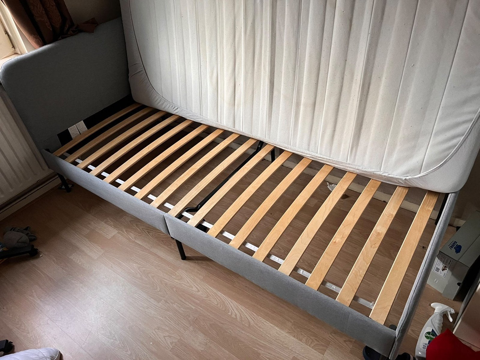 Eenpersoonsbed met matras - Goede staat, Ophalen, Gebruikt, 90 cm, Eenpersoons