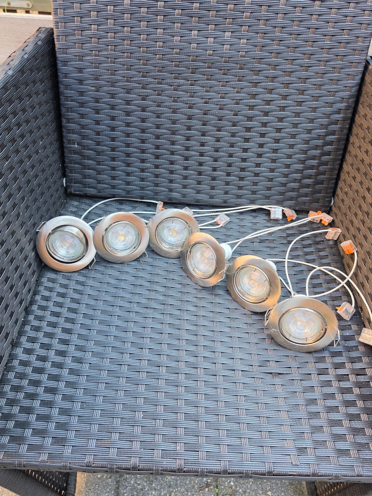 Spotlampen Philips 6stuks in goede staat, Ophalen of Verzenden, Zo goed als nieuw