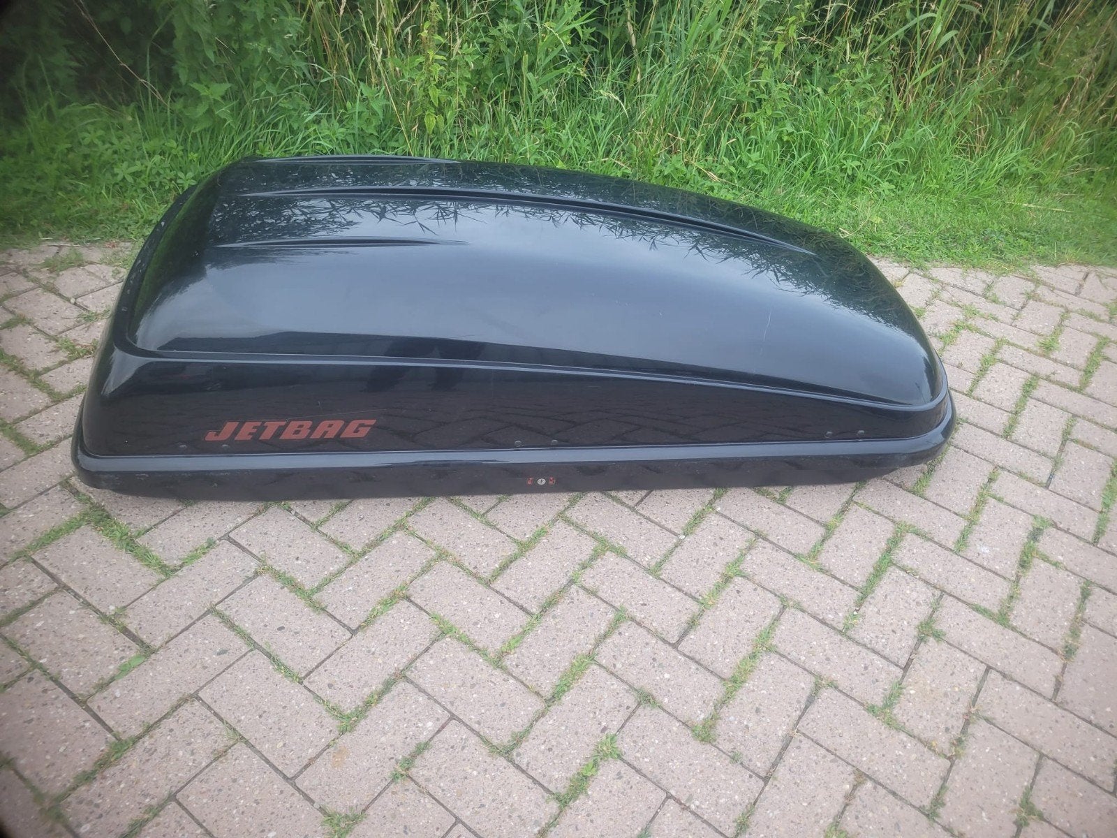 Te koop aangeboden dakkoffer merk Thule JEEBAG 200, Auto diversen, Ophalen, Gebruikt