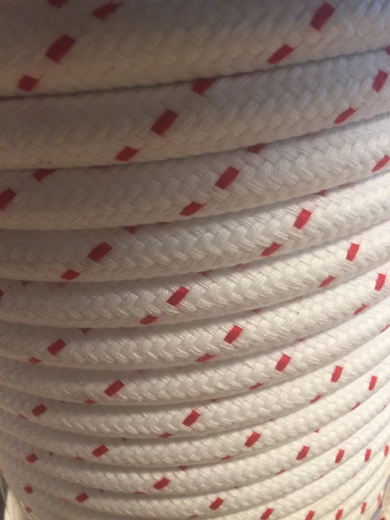 TOUW SCHOOTLIN 12mm haspels a 100mtr., Watersport en Boten, Ophalen, Nieuw, Lijn of Blok