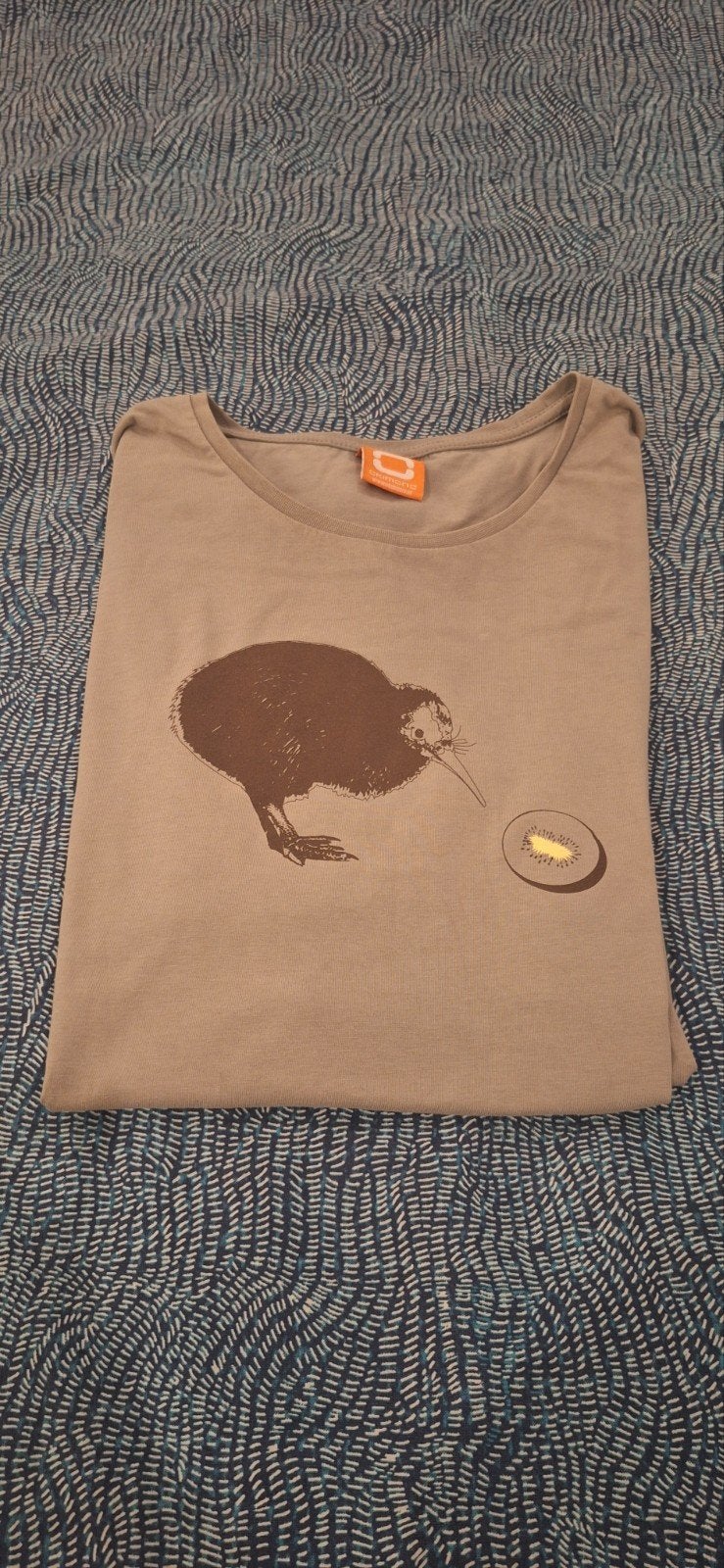 Kiwi Kiwi T-shirt Okimono XXL, Beige, Overige maten, Ophalen of Verzenden, Okimono