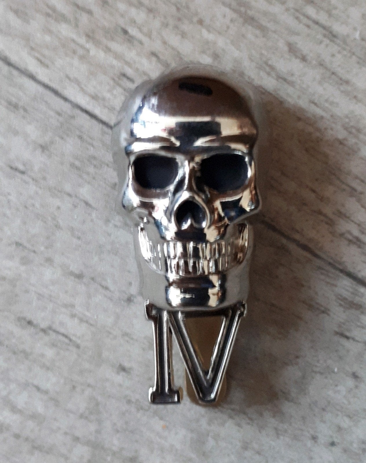 British no.4 Commando skull cap badge, Ophalen of Verzenden, Landmacht, Engeland, Embleem of Badge