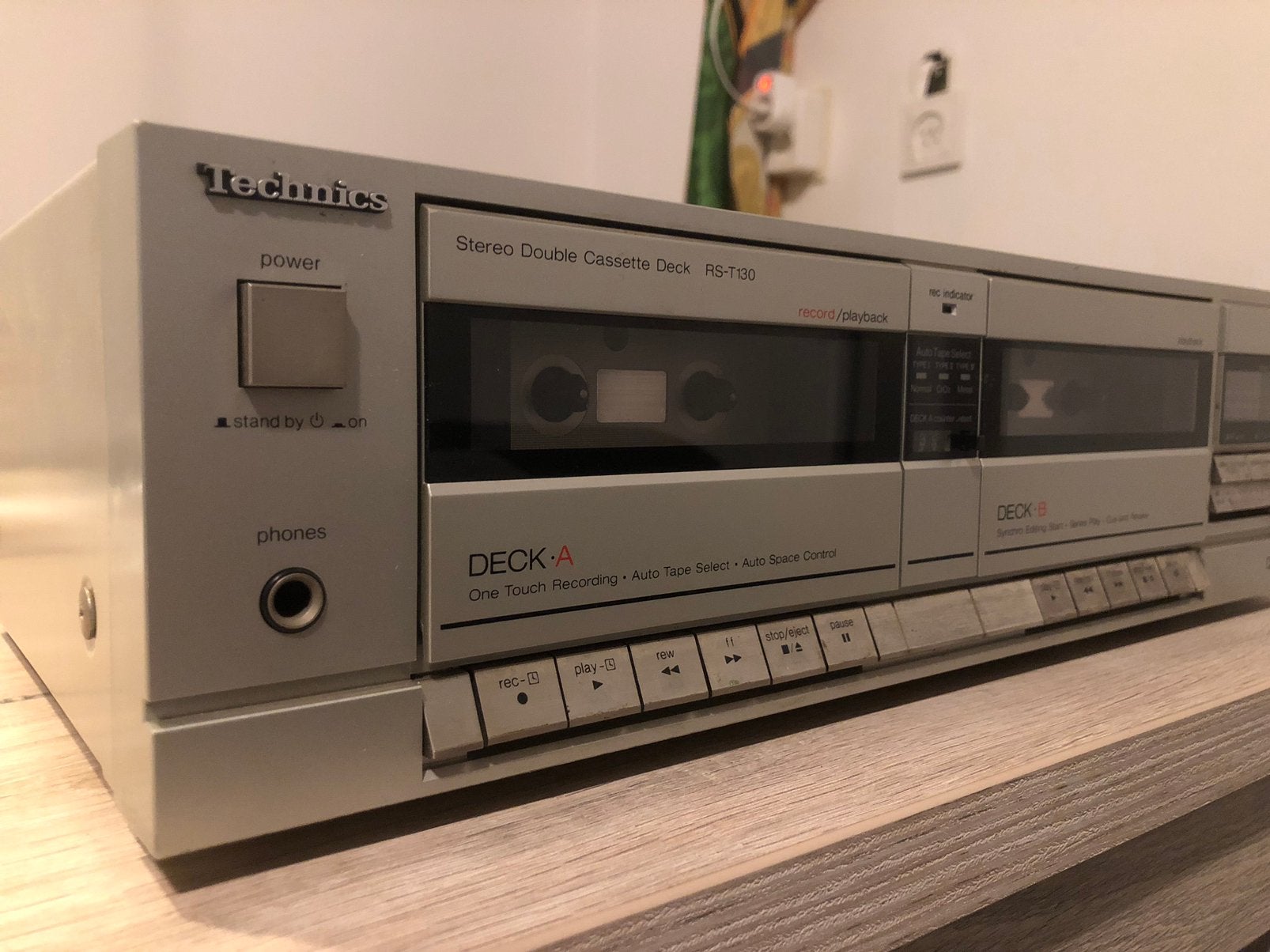 Technics RS-T130 Stereo Double Cassette Deck – Vintage Audio, Ophalen, Dubbel, Overige merken