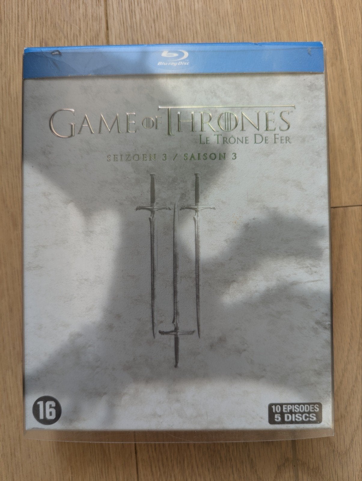 Game of Thrones seizoen 3, Cd's en Dvd's, Vanaf 16 jaar, Ophalen of Verzenden, Zo goed als nieuw, Blu-ray