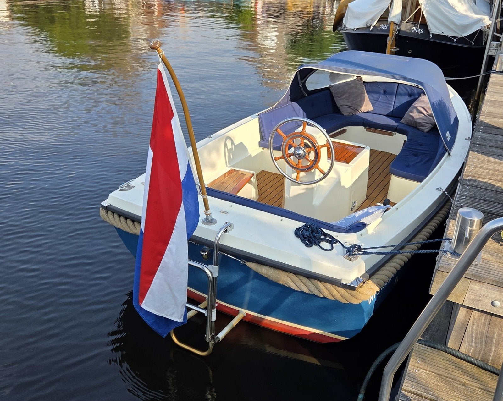 Interboat 16 met Vetus diesel - nette staat, Ophalen, 16 pk, Antifouling, Binnenboordmotor