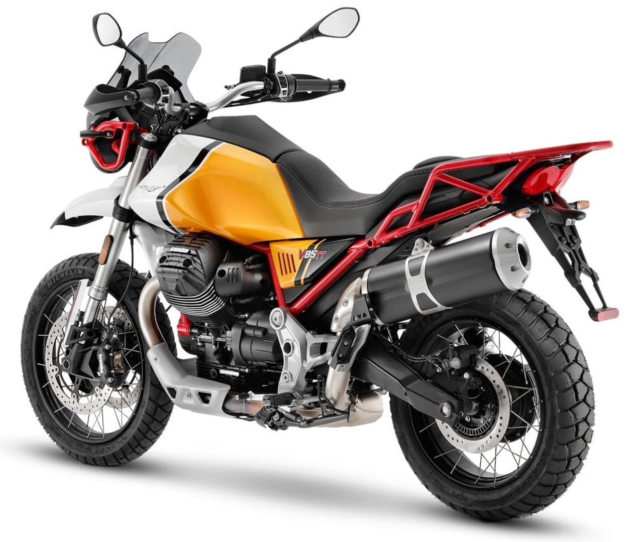 *VERKOCHT* MOTO GUZZI V 85 TT EVOCATIVE GRAPHICS 850 (bj 202, 853 cc, 2 cilinders, Motorrijbewijs A, Bedrijf