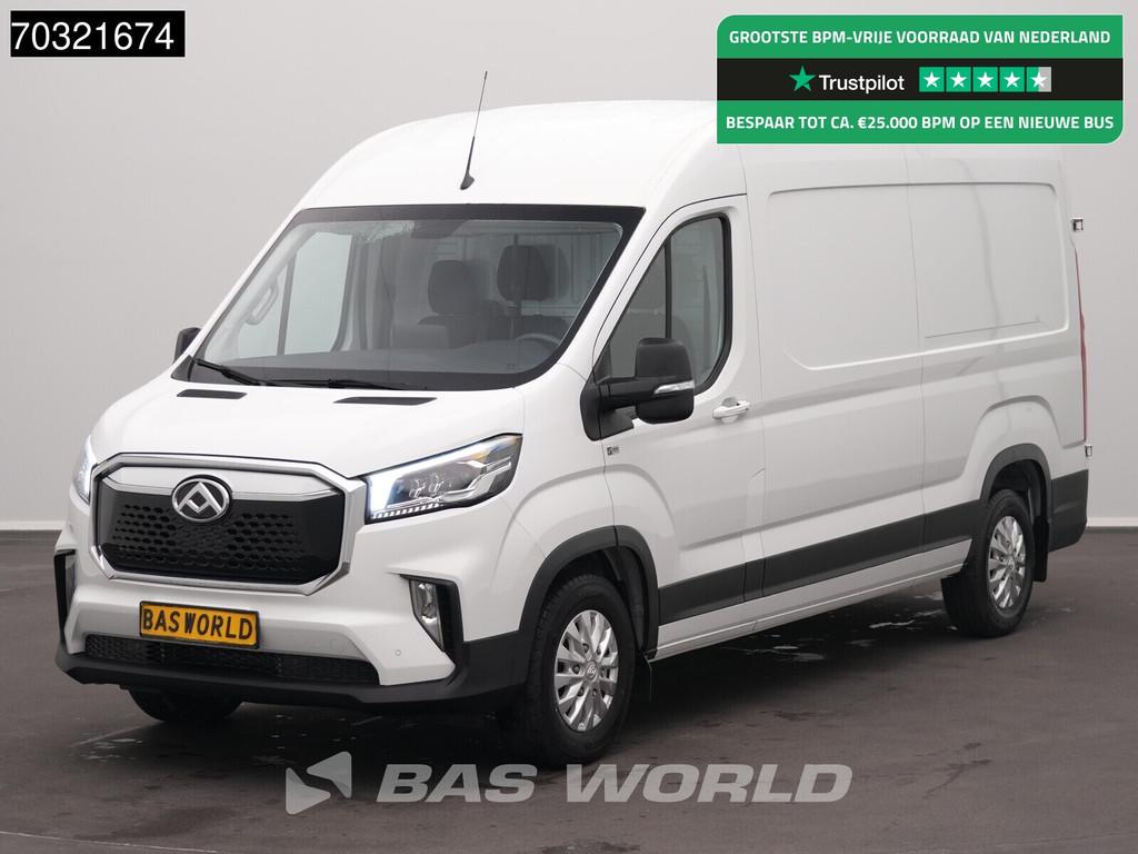 Maxus Edeliver 9 Elektrisch 72kWh 288km WLTP Stad 204PK Snel, Automaat, Stof, Maxus, Wit