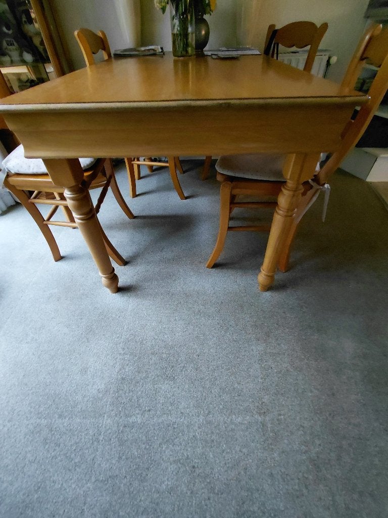 Eethoek  beuken, Ophalen of Verzenden, Gebruikt, 4 tot 6 stoelen