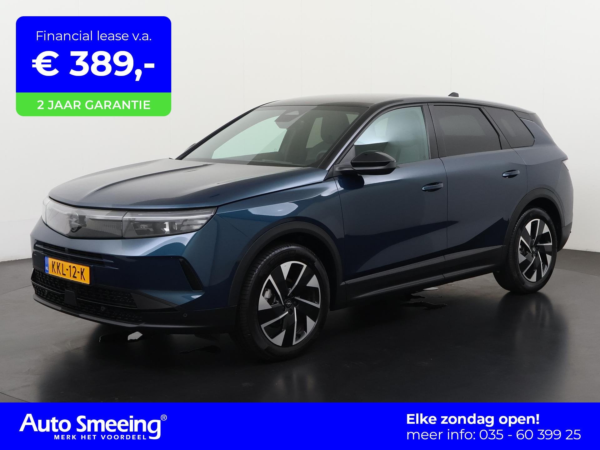 Opel Grandland 1.2 Turbo Hybrid GS | Camera | Carplay | Adap, Auto's, Stof, Gebruikt, Euro 6, 1199 cc