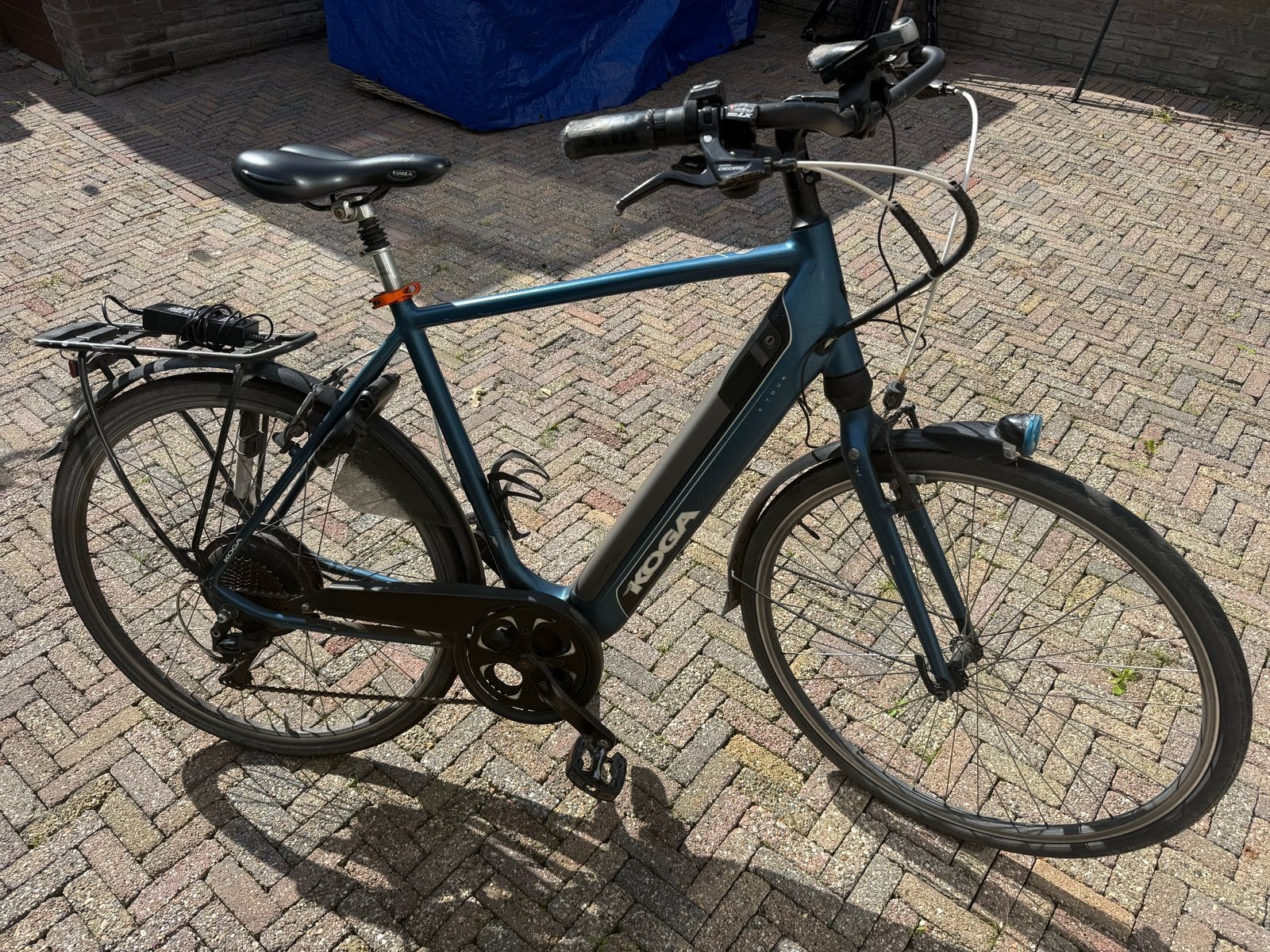 Koga Miata E-Tour Heren E-bike en dames fiets, Overige merken, Gebruikt, Howardruimte 1, Ophalen of Verzenden