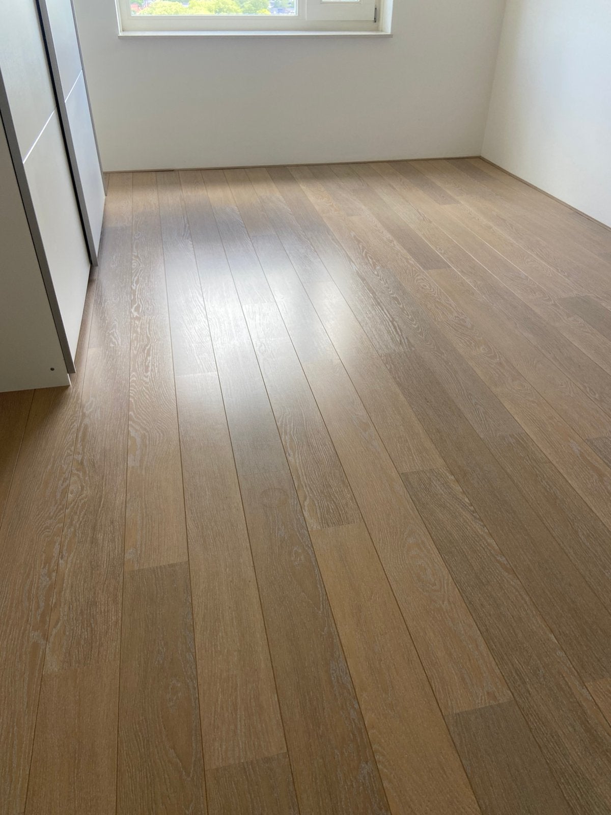 Clik laminaat berken/eiken 40m2 gratis, Ophalen, Kunststof, 50 tot 150 cm, Nieuw
