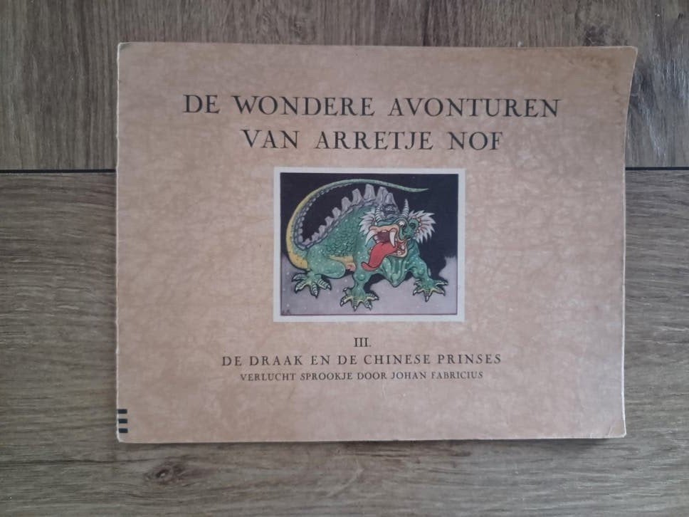 De Wondere Avonturen van Arretje Nof, Ophalen of Verzenden, Zo goed als nieuw, Johan Fabricius, Prentenboek
