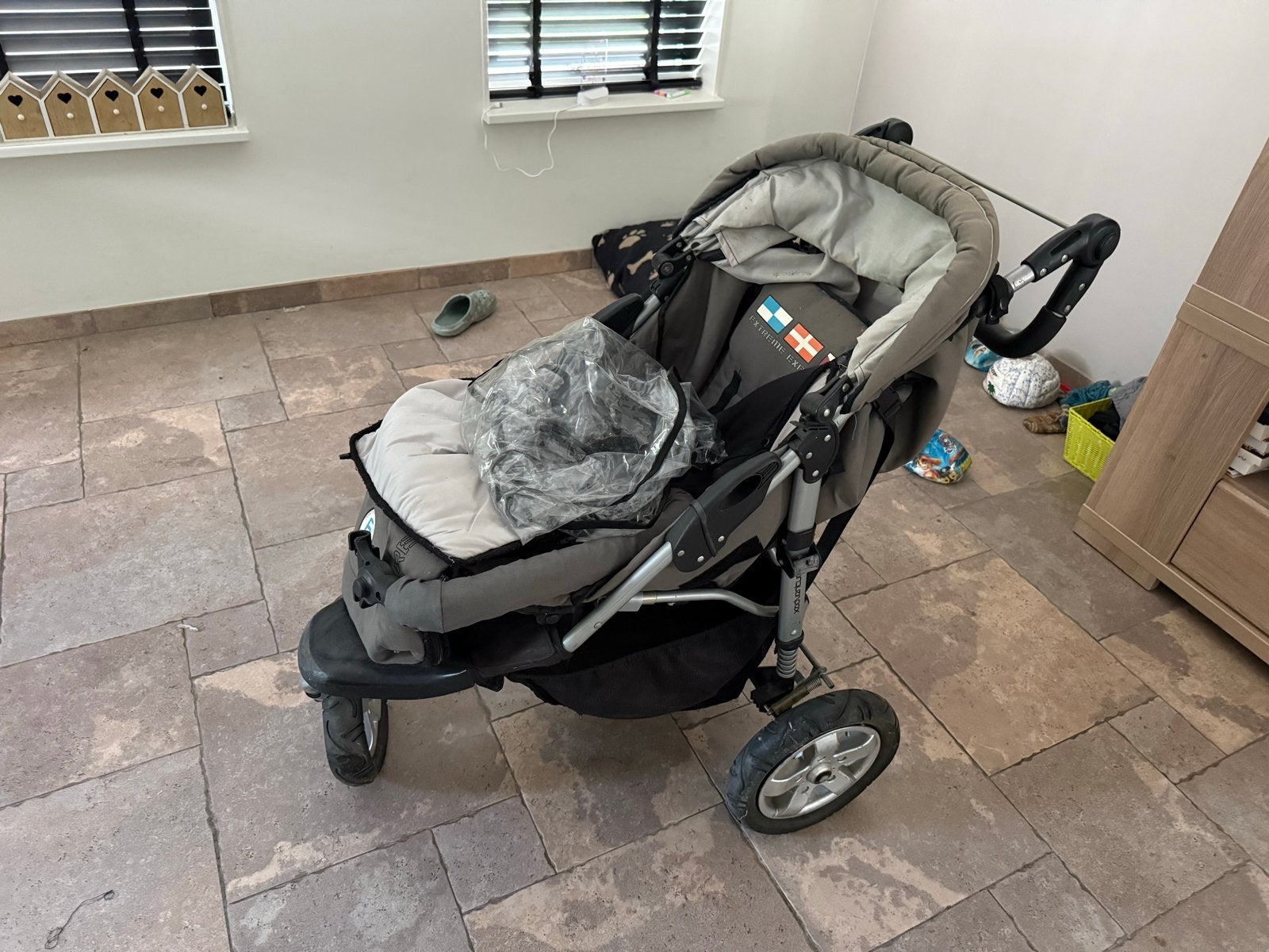 Gebruikte kinderwagen met Reiswieg - Goede Staat, Gebruikt, Combiwagen, Met reiswieg, Ophalen