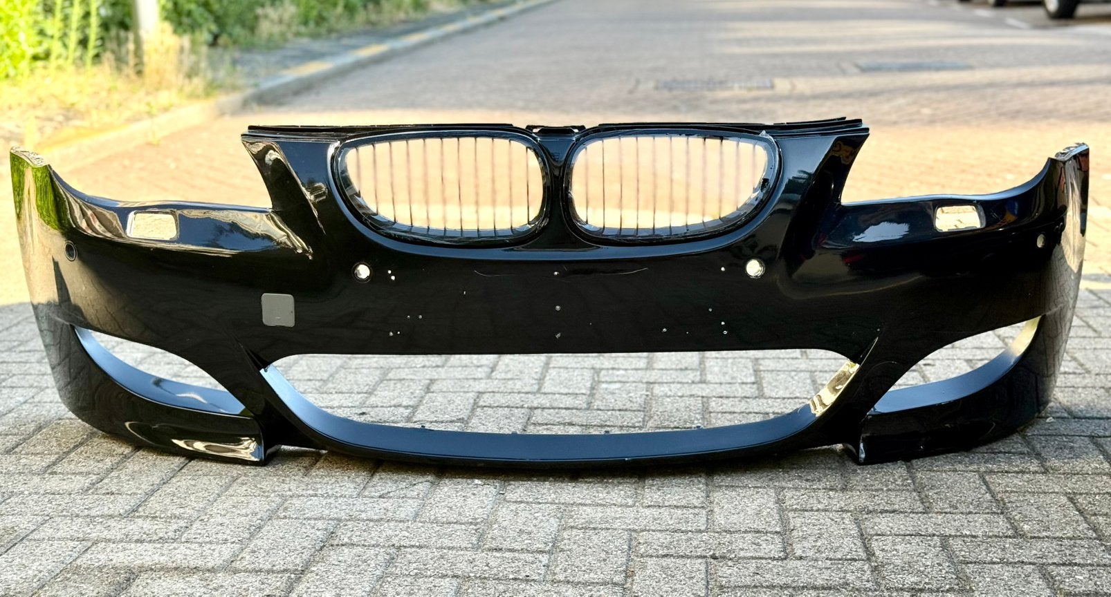 Originele BMW E60 M5 V10 Voorbumper 51117899051, Ophalen, Gebruikt, Voor, Bumper