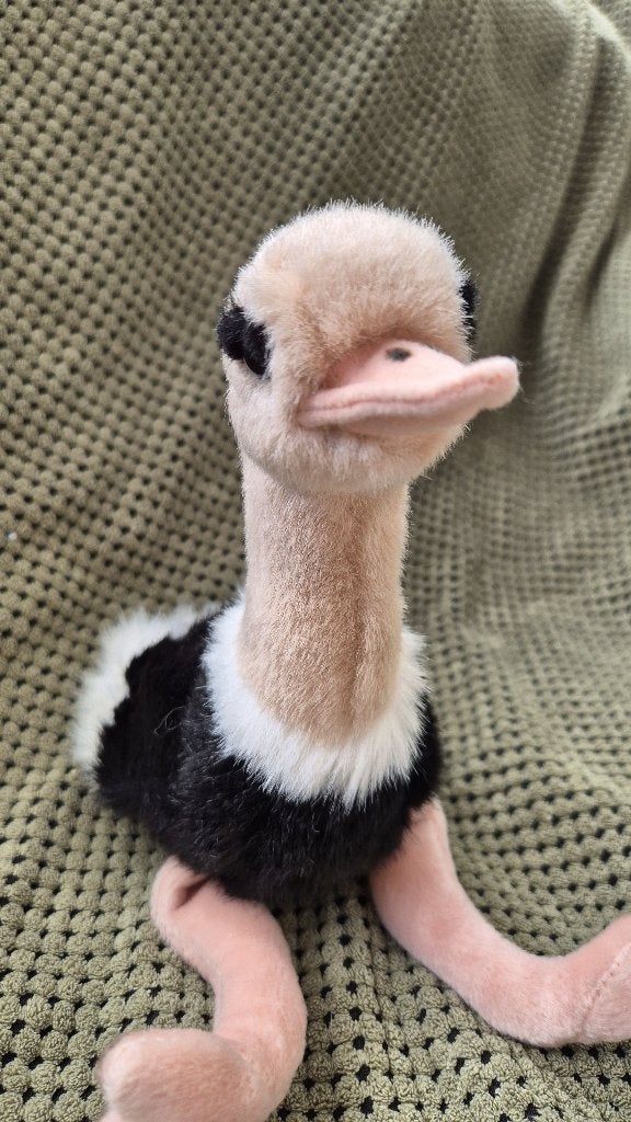 WWF Struisvogel, Anna Club Plush, 24 cm. T7, Tweedehands verkoop, Tweedehands verkoop, Gebruikt, Overige typen