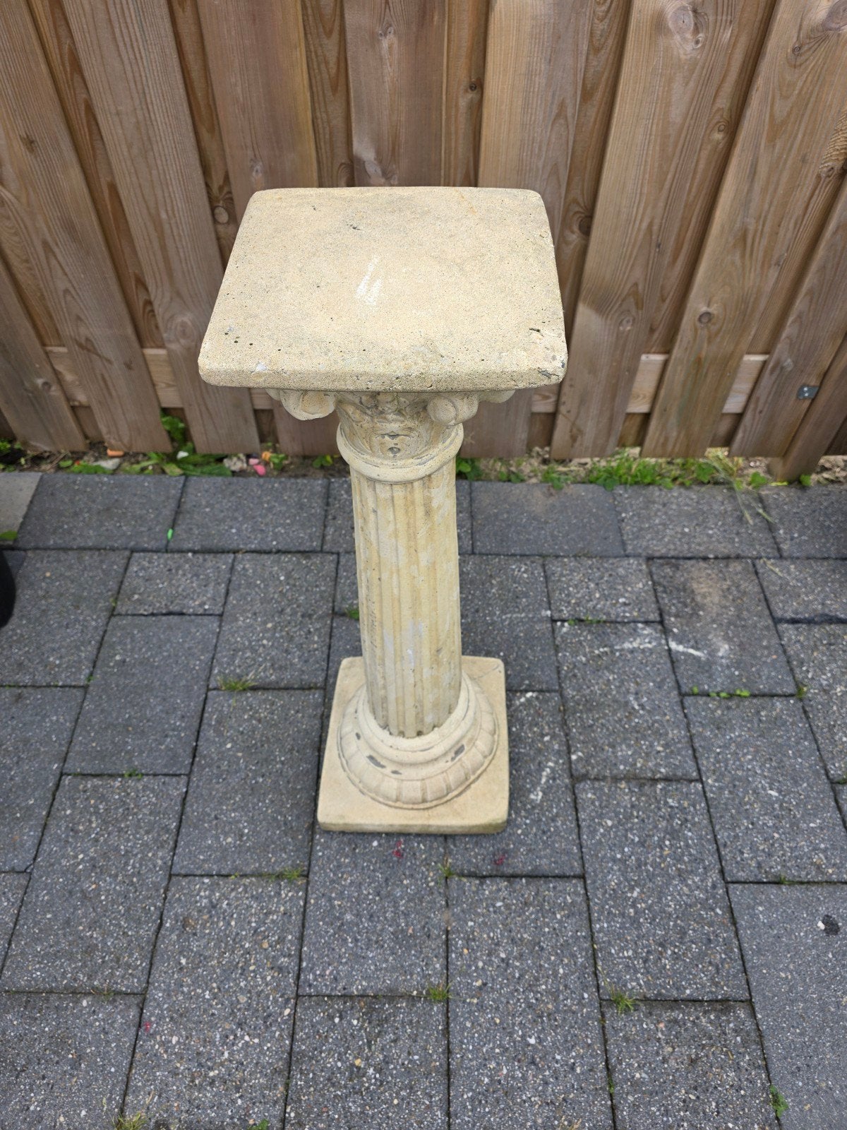 Decoratieve Sokkel/Pilaar - 1 meter hoog, 25+ kg, Ophalen of Verzenden