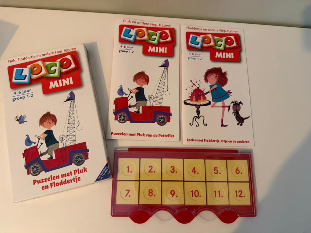 LOCO Mini met basisdoos: Pluk en Floddertje, Kinderen en Baby's, Speelgoed | Educatief en Creatief, Ophalen of Verzenden, Gebruikt