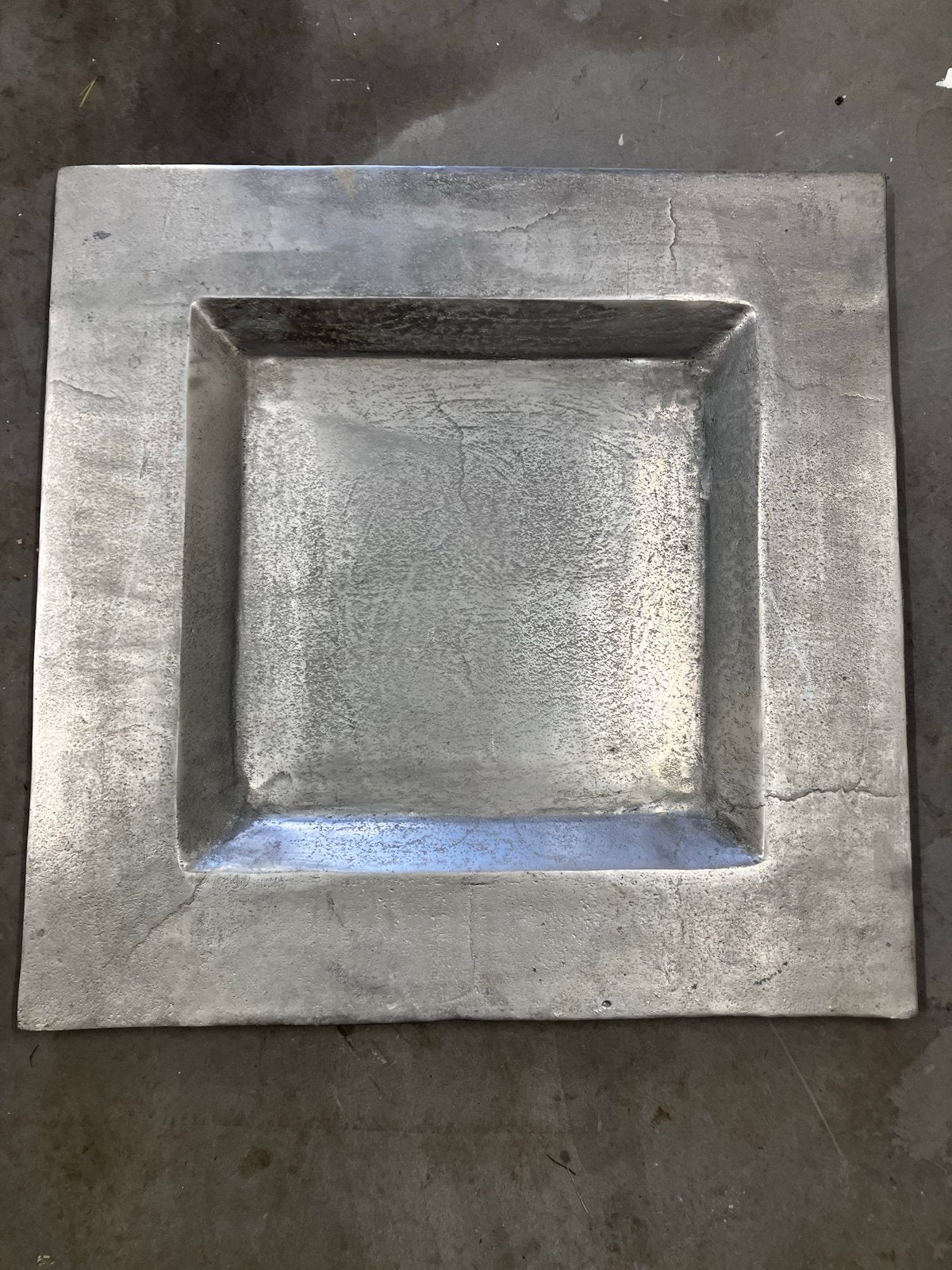 Colmore Metalen Schaal Vierkant 40x40 cm, Ophalen