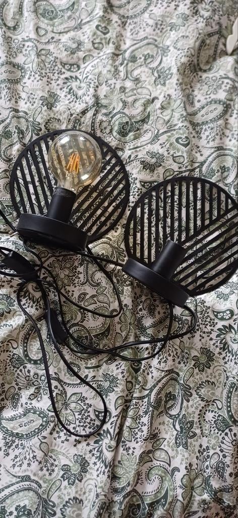 2x Moderne Lampjes - Inclusief Lamp, Ophalen, Gebruikt, Soft of Flame, Overige typen