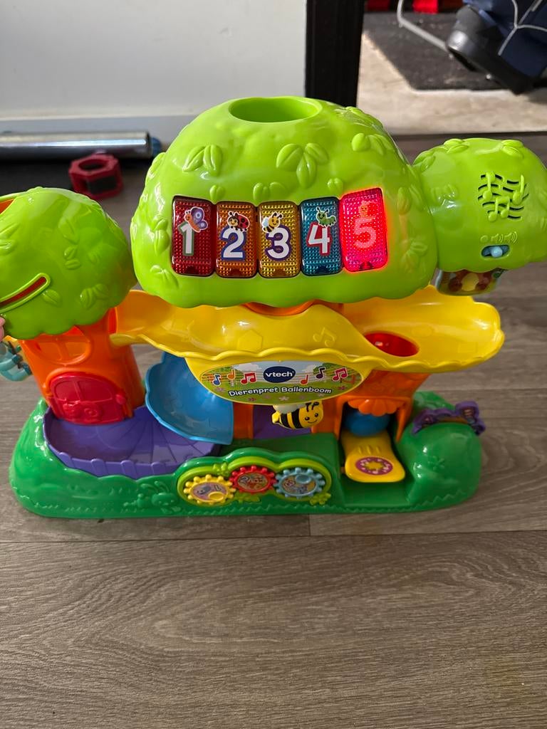 VTech Dierenpret Ballenboom - Interactief Speelplezier, Kinderen en Baby's, Speelgoed | Vtech, Ophalen, Gebruikt, 6 maanden tot 2 jaar