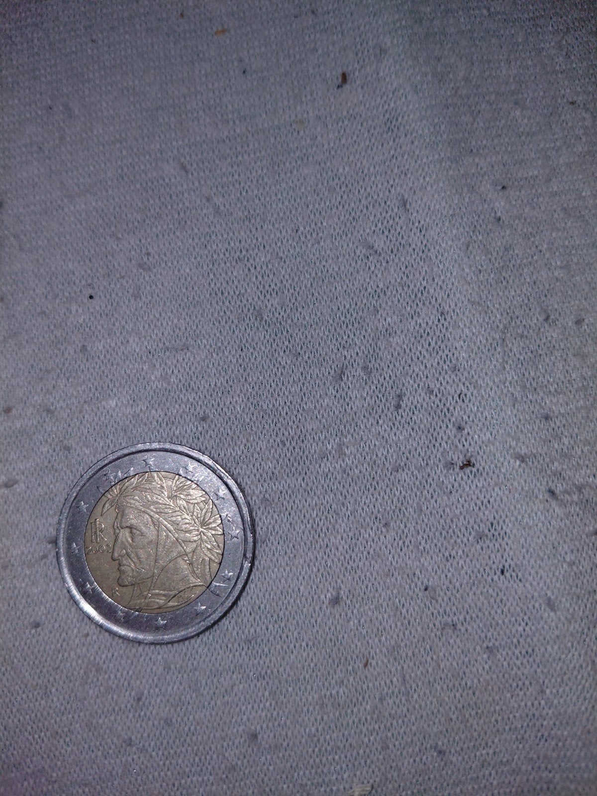 2 Euro munt Italië 2002 - Dante Alighieri, Ophalen, Italië, 2 euro, Losse munt
